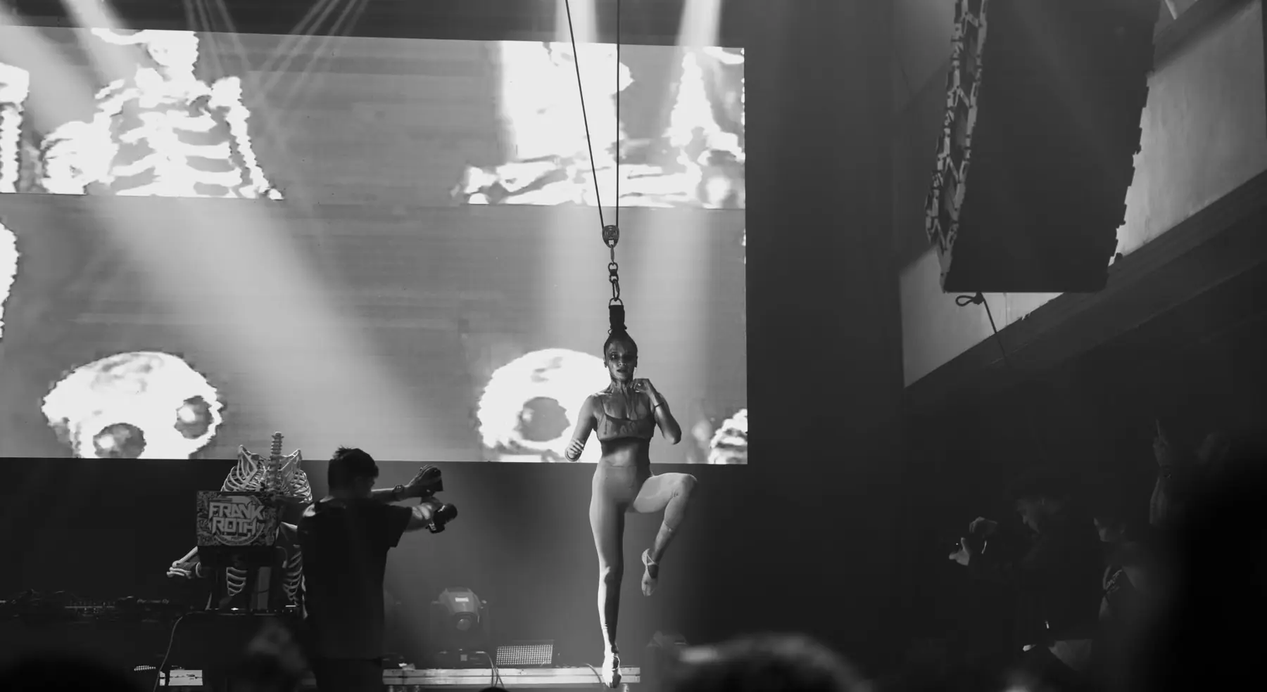 MAIN STAGE experience at The Haunted Festival inside HK Hall